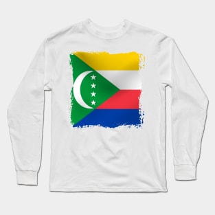 Comoros artwork Long Sleeve T-Shirt
